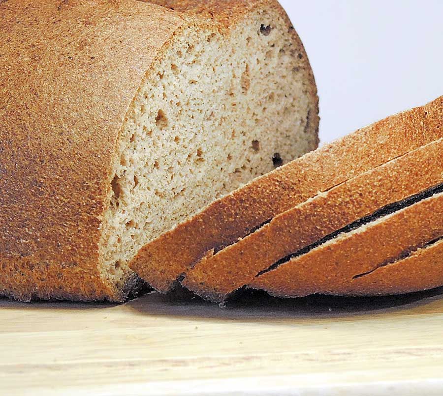 Rheinisches Bauernbrot eiweissbrot glutenfrei Brot backen low carb ohne Kohlenhydrate