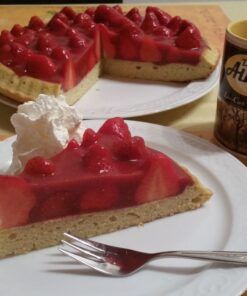 Richtig lecker wird das mit frischen Erdbeeren!