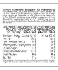 Mini-Berliner & Donuts Backmischung low carb glutenfrei Krapfen zuckerfrei zum Frittieren