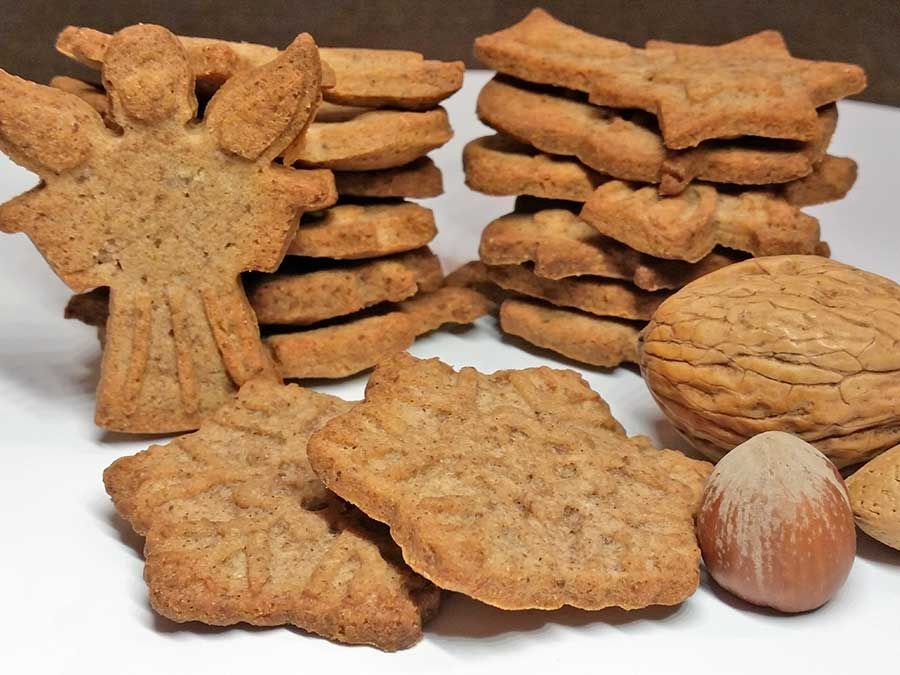 Weihnachtszauber Spekulatius Backmischung low-carb glutenfrei paleo sojafrei Weihnachtsplätzchen Weihnachtskekse