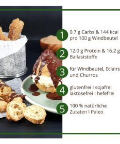 Brandteig low carb glutenfrei für Windbeutel 081_Brandteig-low-carb-glutenfrei-Churros-Eclairs-Windbeutel Brandteig low carb glutenfrei für Windbeutel, Eclairs & Churros paleo & keto 081_Brandteig-low-carb-glutenfrei-Churros-Eclairs-Windbeutel Brandteig low carb glutenfrei für Windbeutel, Eclairs & Churros paleo & keto