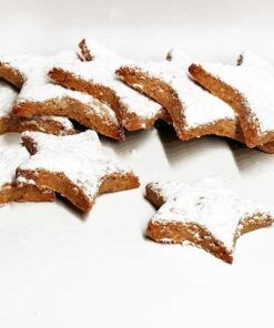 Weihnachtszauber Backmischung Weihnachtskekse Plaetzchen low carb glutenfrei zuckerfrei Lebkuchen Makronen Spekulatius Vanillekipferl Zimtsterne