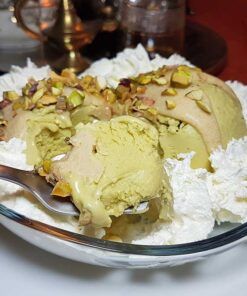 low-carb eiscreme rezept zuckerfrei pistazien pistazieneis