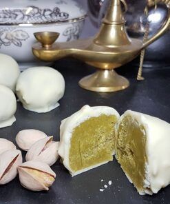 Pistazienmarzipan Pistazien low-carb Marzipan zuckerfreies Marzipan Rezept ohne Zucker