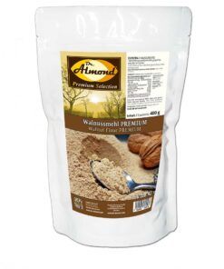 057-03_DrAlmond_Walnussmehl_lowcarb_glutenfrei_backen Walnussprotein PREMIUM low-carb glutenfrei extra fein vermahlen teilentölt