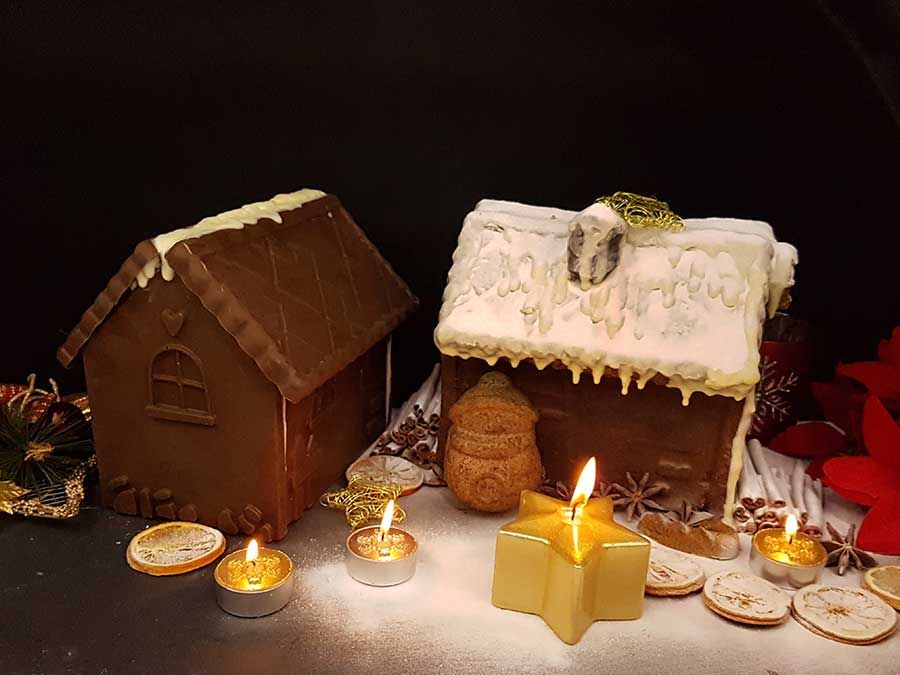 Rezept low carb glutenfreies Lebkuchenhaus