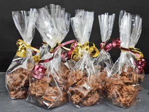 Low-Carb Schoko-Mandel-Berge Schoko-Crossies zuckerfrei keto paleo Weihnachtsgeschenk Selbstgemacht Rezept