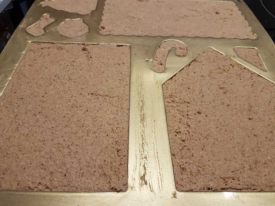 Rezept low carb glutenfreies Lebkuchenhaus