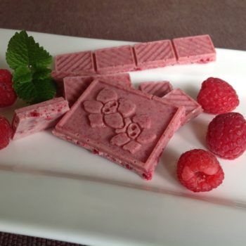 Rezept Weisse Himbeer-Schokolade low carb zuckerfrei (2)