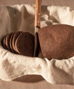 Schwarzbrot low carb glutenfrei keto Backmischung