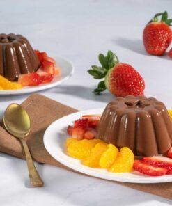 Pudding Schokolade low carb glutenfrei sojafrei keto - Puddingpulver ohne Stärke, zuckerfrei, laktosefrei, vegan