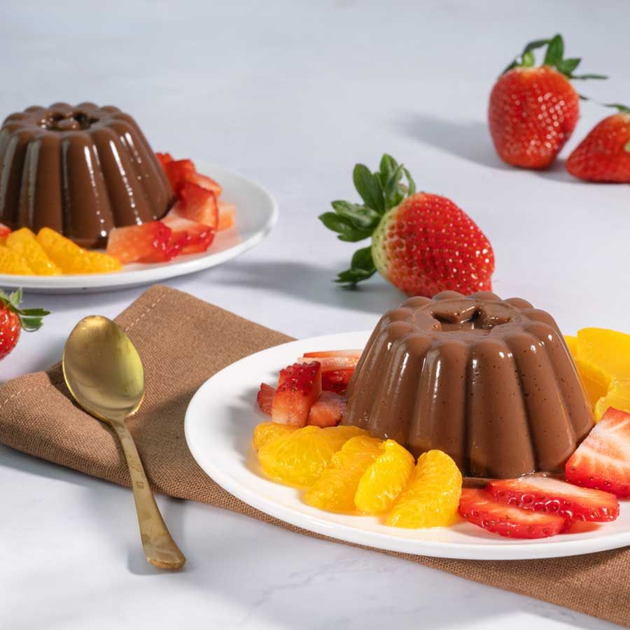 Pudding Schokolade low carb glutenfrei sojafrei keto - Puddingpulver ohne Stärke, zuckerfrei, laktosefrei, vegan