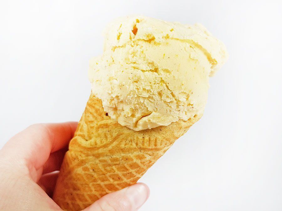 Rezept Eiswaffel Eishörnchen selbermachen low carb glutenfrei keto Hörnchenautomat