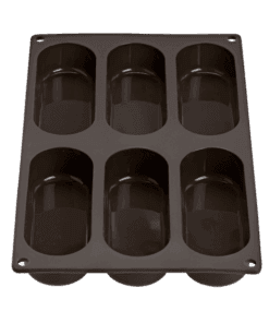 Lurch Flexiform Hotdog Bun 30x17,5cm 6fach braun