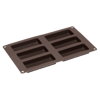 Lurch Flexiform Müsliriegel 30x17,5cm 6fach braun