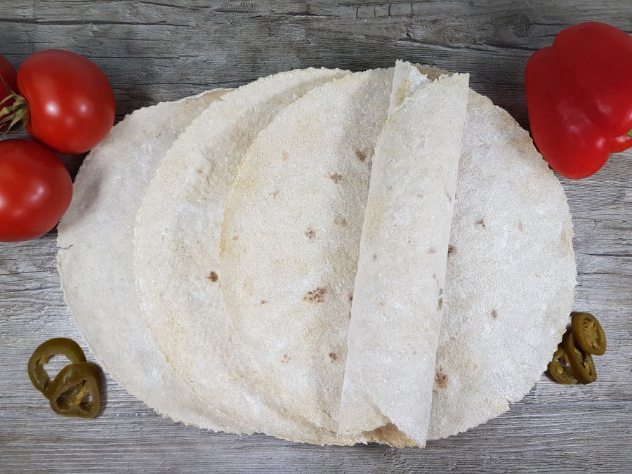 Rezept Low Carb Wraps glutenfrei sojafrei selbstgemacht mit Bambusfaser