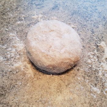 Rezept Steinofenpizza low carb glutenfrei Pizza vom Stein selbstgemacht mit Bambusfaser 42