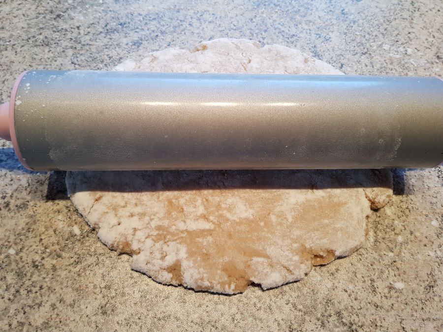 Rezept Steinofenpizza low carb glutenfrei Pizza vom Stein selbstgemacht mit Bambusfaser 42