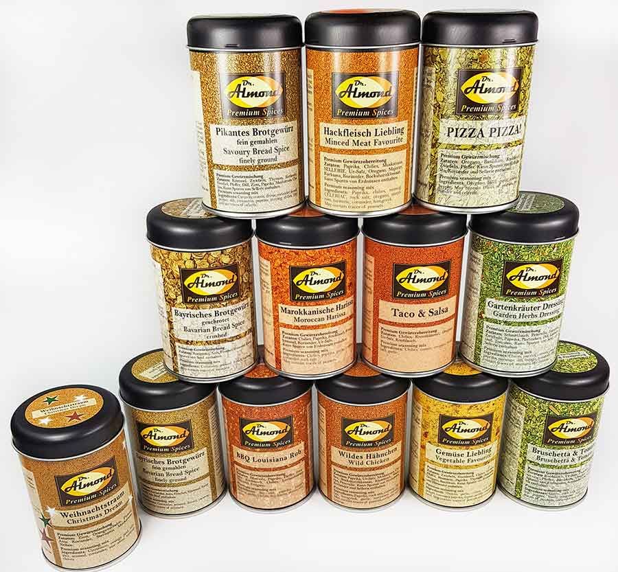 Gewürze SPAR-SET XXL - 13 Köstlichkeiten