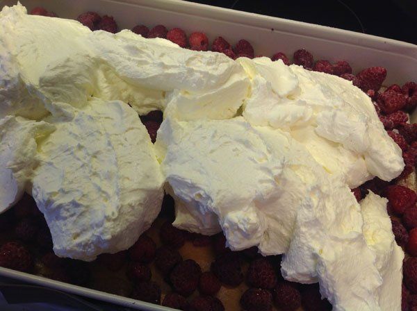 Rezept Himbeerschnitte lowcarb und glutenfrei