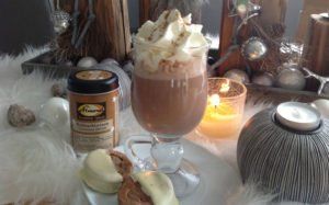 Weihnachtliche Trinkschokolade lowcarb keto glutenfrei