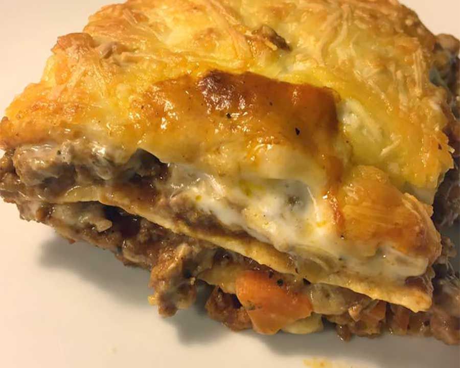 Rezept Lasagne-low-carb-glutenfrei