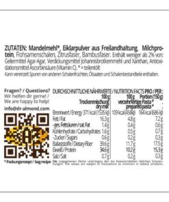 Pastazauber CLASSICO Pasta Fertigmischung für Nudeln, Spaghetti & Spätzle low carb keto glutenfrei