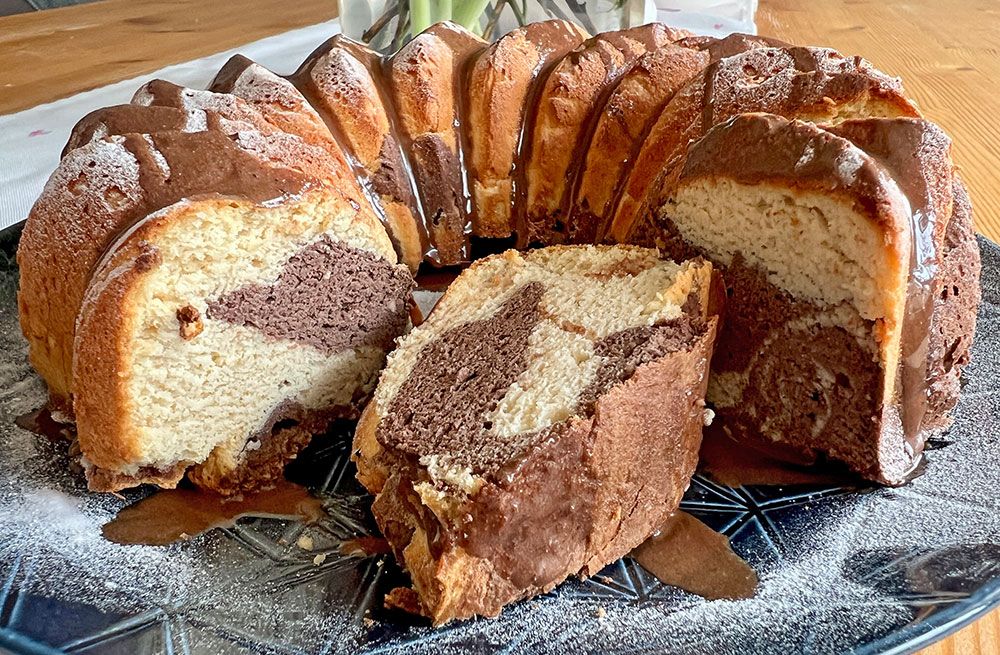 Rezept Marmorkuchen - lowcarb glutenfrei keto