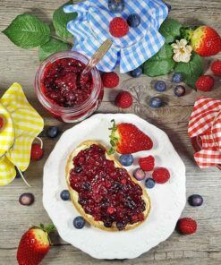 Low-Carb Gelierfix - Gelierzucker-Ersatz mit Erythrit für selbstgemachte Fruchtaufstriche ohne Zuckerzusatz keto