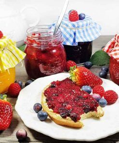 Low-Carb Gelierfix - Gelierzucker-Ersatz mit Erythrit für selbstgemachte Fruchtaufstriche ohne Zuckerzusatz keto