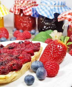 Low-Carb Gelierfix - Gelierzucker-Ersatz mit Erythrit für selbstgemachte Fruchtaufstriche ohne Zuckerzusatz keto