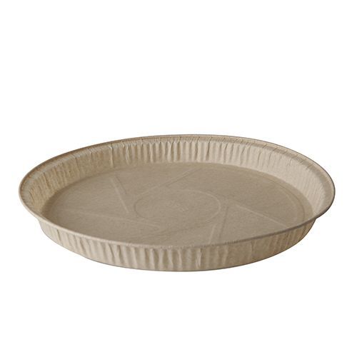 Papier-Backform PURE 835 ml rund 24,6 cm für Kuchen und Fladenbrote 25 Stück