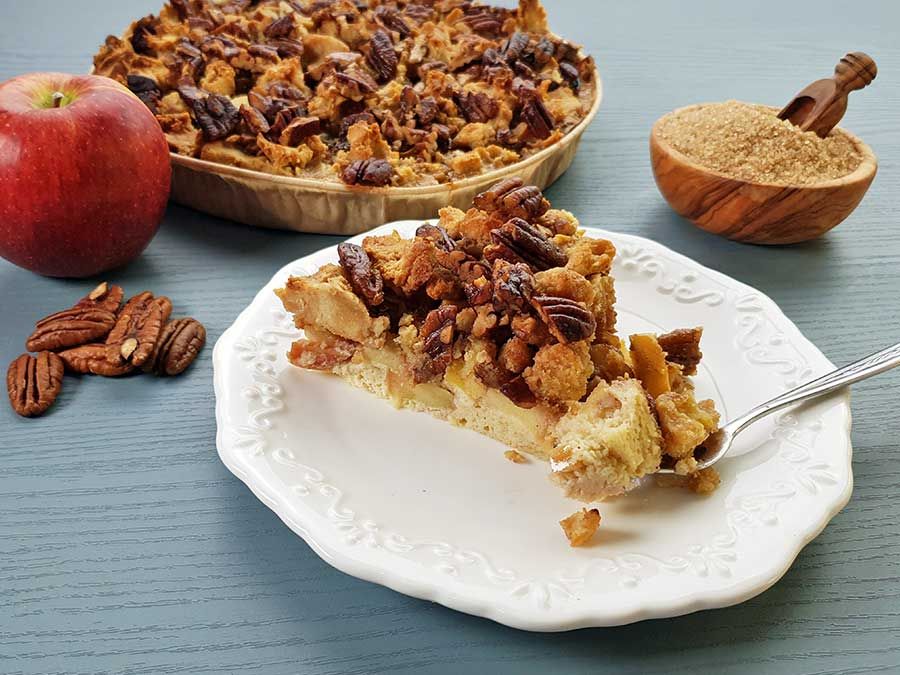 Rezept-Apfelkuchen-mit-Pekan-Karamell-Kruste-low-carb-glutenfrei