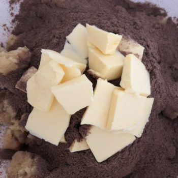 Rezept Gewickelter Marzipan-Rum-Schoko-Stollen lowcarb