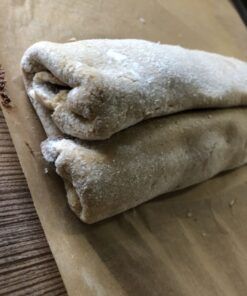 Rezept Gewickelter Marzipan-Rum-Schoko-Stollen lowcarb