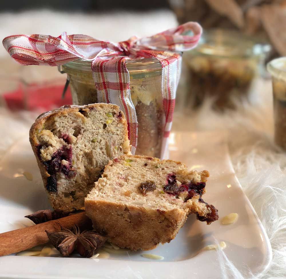 Rezept Stollen im Glas lowcarb