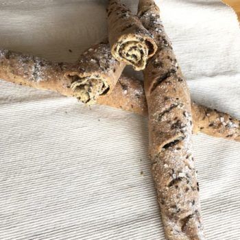 Rezept bayrische Brotzeitstangerl lowcarb glutenfrei