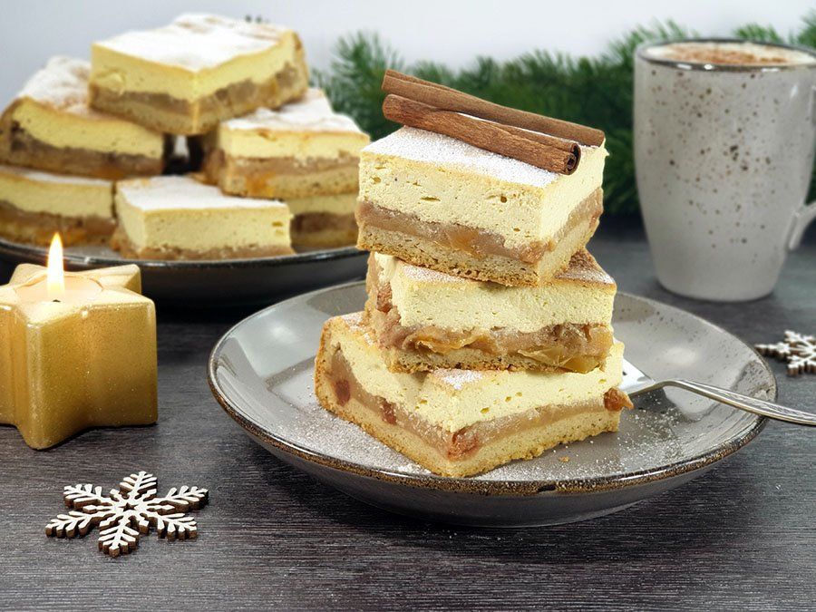 Rezept-Weihnachtlicher-Bratapfel-Kaesekuchen-mit-Stollenboden-zuckerfrei-xmas