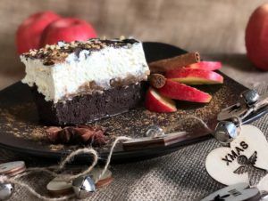 Rezept Brownie-Bratapfel-Tiramisu lowcarb glutenfrei