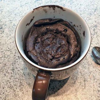 Rezept Tassenkuchen-low-carb-glutenfrei-Brownie-Mug-Cake-zuckerfrei-Schokokuchen