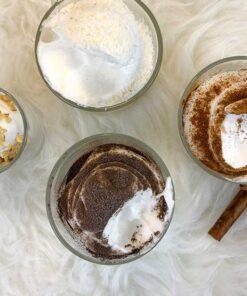 Rezept Proteinschnee Proteinfluff Eiweissfluff lowcarb keto kalorienarm OHNE IMOs