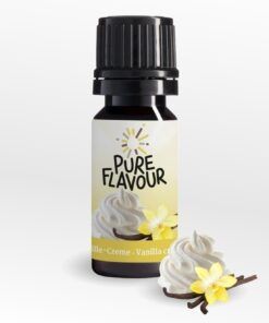 Pure Flavour VANILLE-CREME Aroma 30 ml Tropfen Drops ungesüsst zuckerfrei