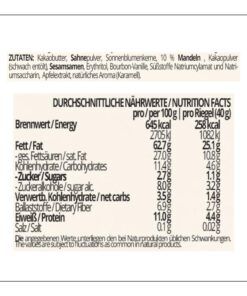 Choketo RIEGEL Schoko-Mandel-Crunch Müsli | low carb & keto Schokolade | handgemacht | ohne Zuckerzusatz | 12er Pack