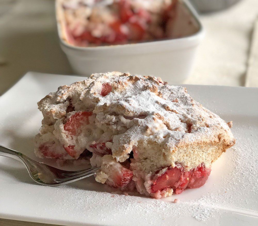 Rezept Erdbeer-Wölkchen lowcarb kalorienarm