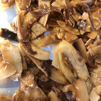 Rezept Kokoskrokant zum Snacken und für Desserts, Schokolade, Eis lowcarb keto