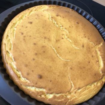 Rezept Früchte-Quark-Kuchen mit Joghurt-Panna-Cotta Spiegel - lowcarb glutenfrei