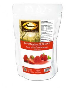 Fruchtpulver ERDBEERE Erdbeerpulver gefriergetrocknet 100% Natur