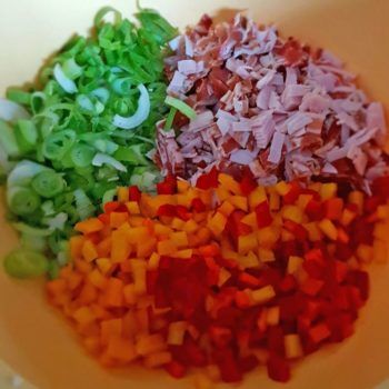 Rezept Pikanter Sommergugelhupf lowcarb glutenfrei