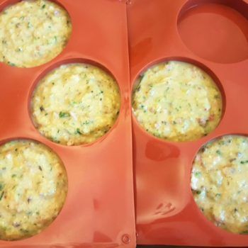 Rezept Zucchini Pancakes mit Mango - Salsa lowcarb glutenfrei