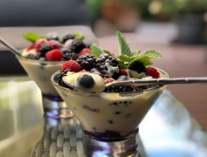 Rezept Dessertcreme Vanille und Schokolade lowcarb glutenfrei